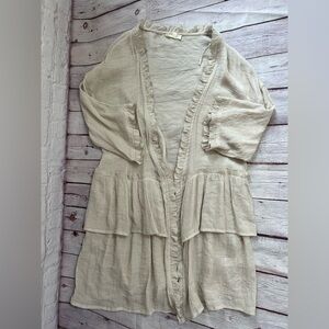 Ruffle‎ Cardigan
